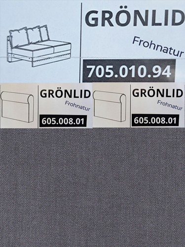 Ikea grönlid bezug 2er sofa - 2er,
